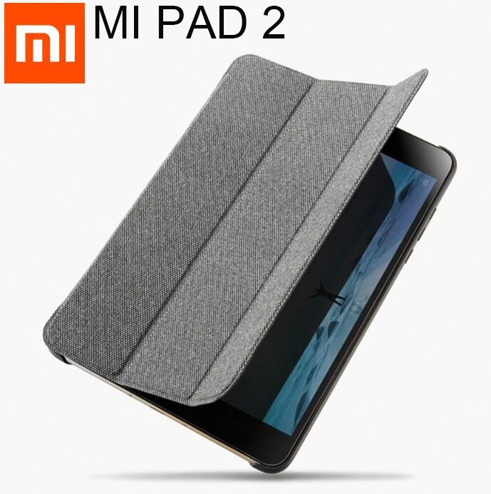 Официальный Xiaomi Mi Pad 2, чехол PAD 2, чехол из искусственной кожи, умный флип-чехол, ультра тонкий с подставкой, держатель для Xiaomi Mi Pad2