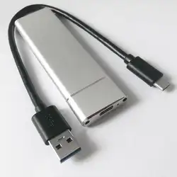 Высокая Скорость USB 3,1 Тип C до M.2 NGFF SSD адаптер конвертер корпус Box оптовая продажа