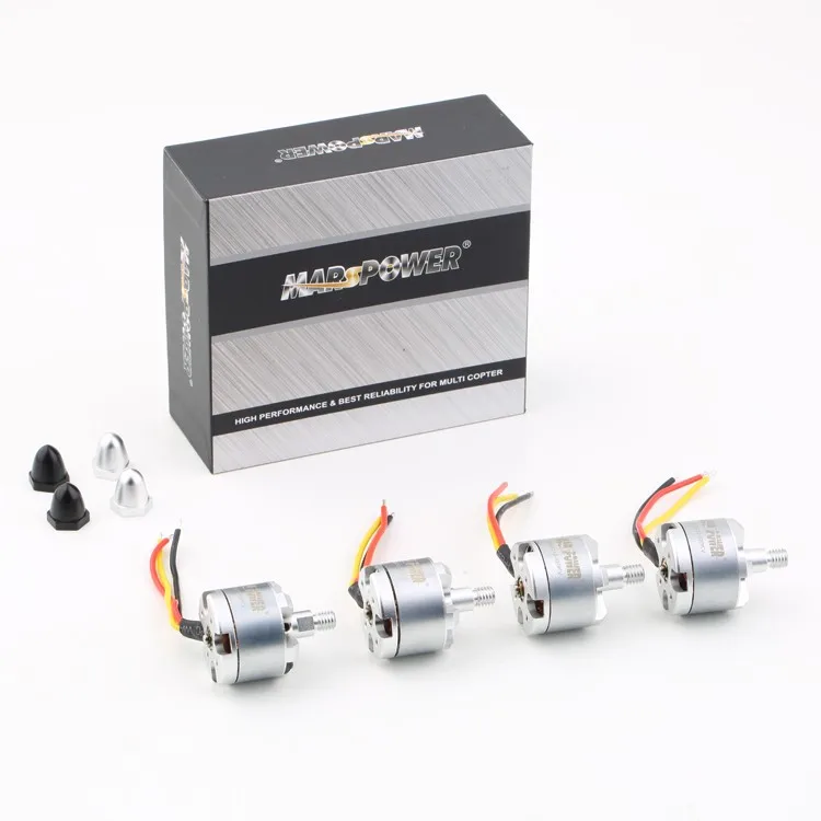 4pcs/lot MARSPOWER MX2212 920KV Brushless Motor CW/CCW For DJI Phantom 1/2 F330 F450 F550 RC Quadcopter