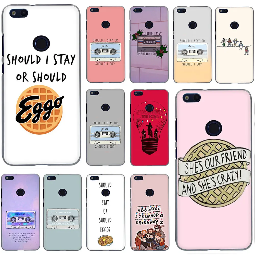 

should stay should Stranger Things Hard Phone Case for Huawei Honor 20 Play 6 7 8 A C Pro 7C 5.99in 7 9 10 X Lite