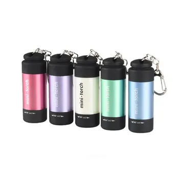 

Pocket Waterproof USB Mini Flashlights Handheld LED Flashlight Super Bright Pocket Work Light for Emergency Camping