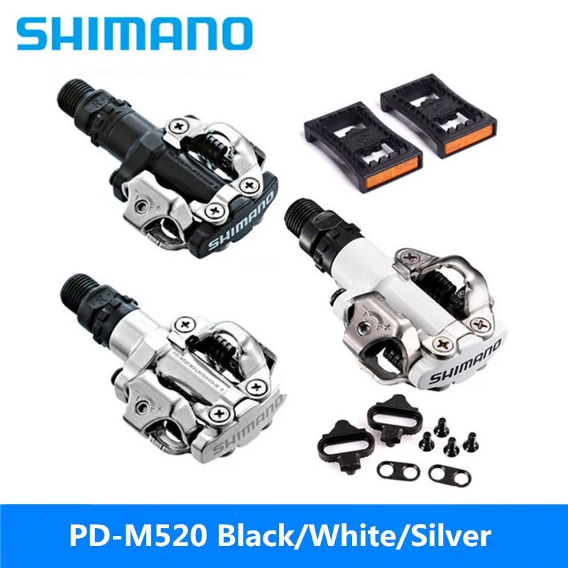 

SHIMAN0 PD-M520 PD-540 mountain bike self-locking pedal new original with original packaging lock screw can and PD22 pedal