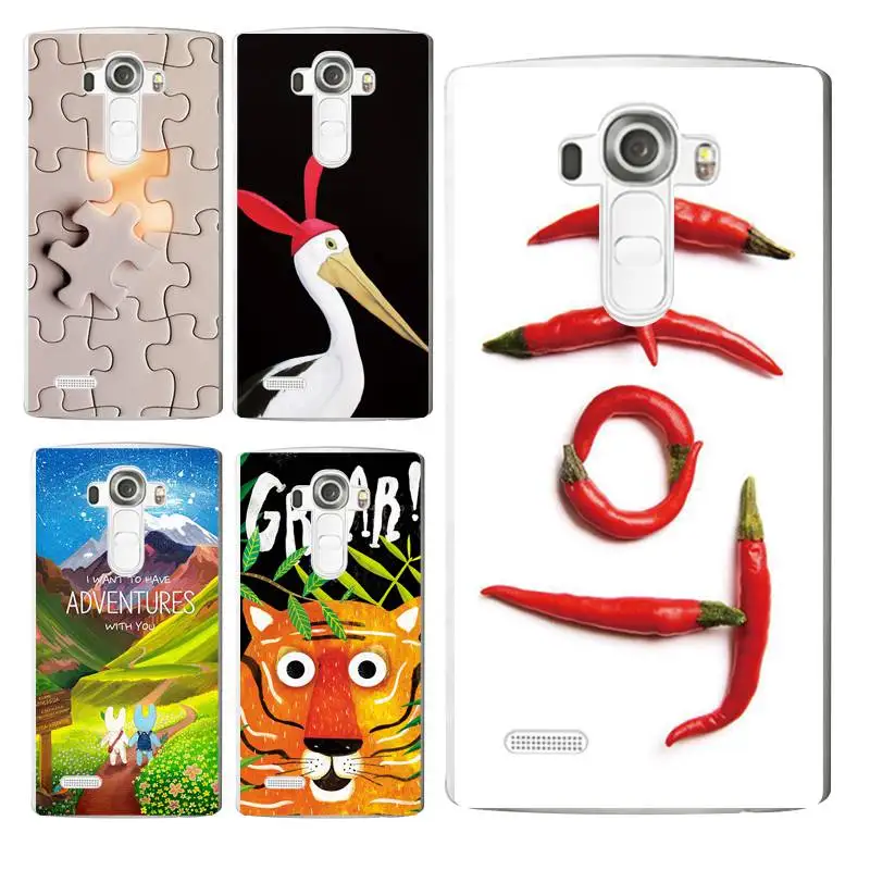 Goose Soft Clear TPU Phone Case For LG G3 G4 G5 V10 K3 K4 K5 K8 K10 2017 Free Shipping Coque Tiger Puzzle Printed Cover | Мобильные