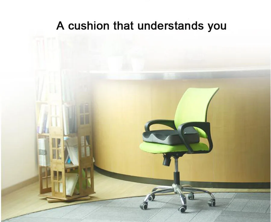Пены памяти автомобиля Ортопедическая подушка для сидения стул офисное дно массажные на сиденья забота о здоровье Сидящая подушка для мужчин и женщин Подушка C-16