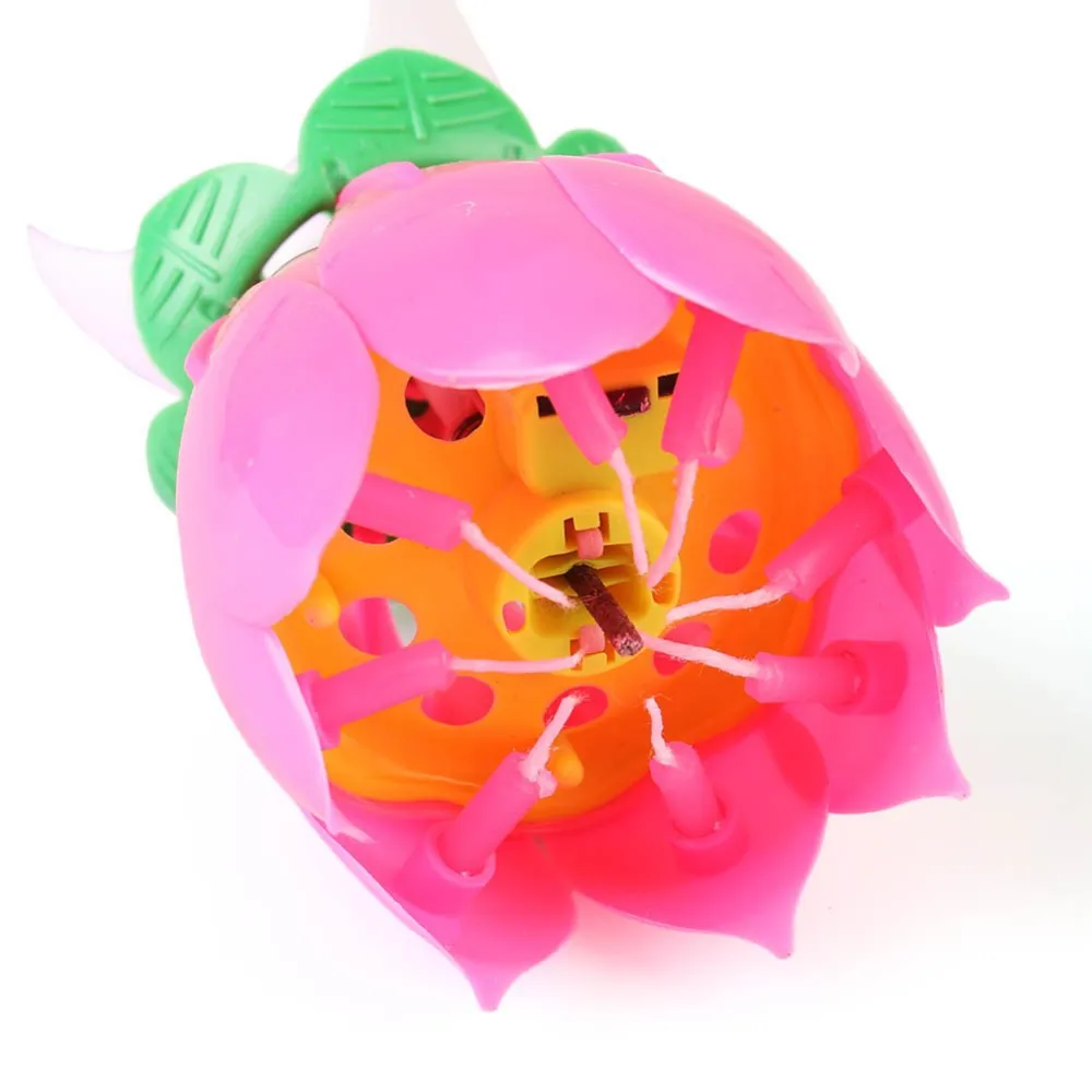Musical Lotus Candle-EJT36 (3)