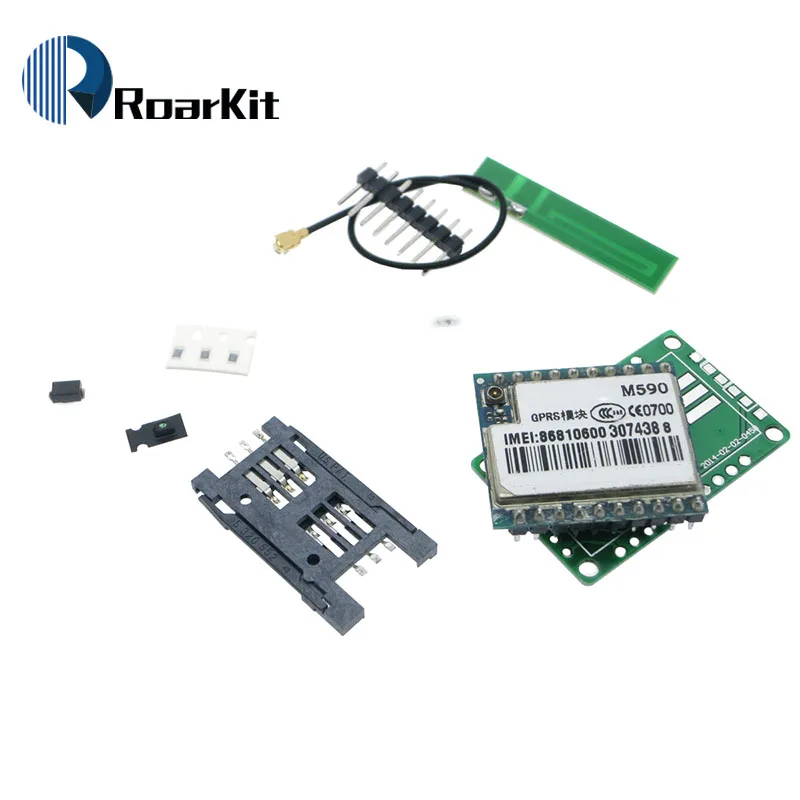 DIY комплект GSM GPRS M590 gsm модуль короткое сообщение сервис SMS для проекта Arduino