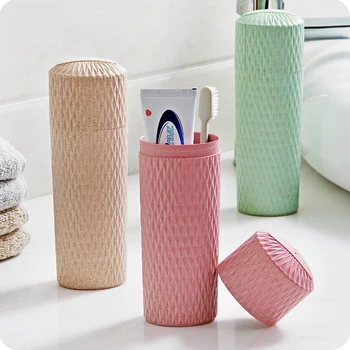 

Protable Outdoor Travel Toothbrush Storage Box Holder Tooth Mug Toothpaste Towel Cup Organizer Bath For Camping Travel Holidays