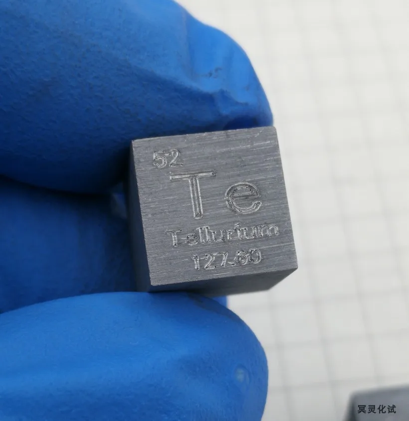 High Purity Tellurium Periodic Phenotypic Cubes with Edge Length of 10 Mm and Weight 6.2 G Te (> 99.99%) Are Nonmetals. | Бытовая