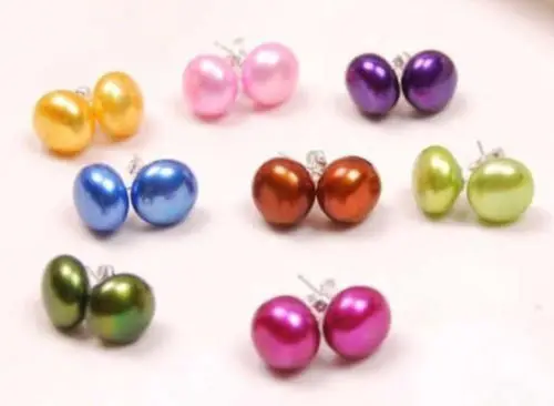 

8Set 8Color Akoya Cultured Pearl Earring AAA Grade A0422