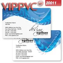 A20011 шаблон карты ПВХ белая пластиковая визитка-85,5X54X0,38 мм односторонняя печать