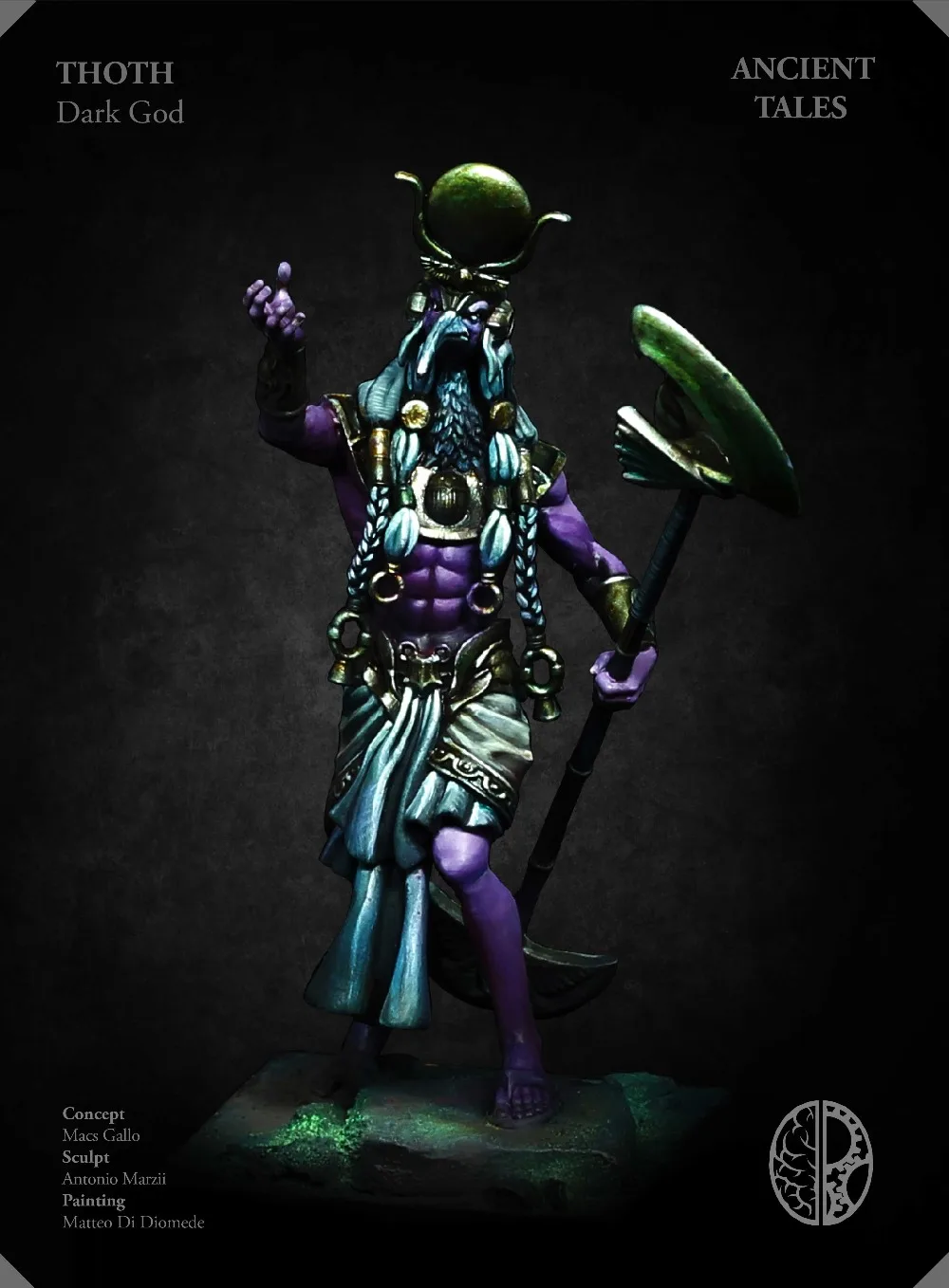 [Миниатюры Loong Way] миниатюрные модели Kimera Thoth 75 мм из смолы|miniature|miniature resinminiature model |