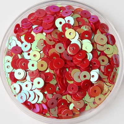 Assorted Flat Round PVC Sequins for Crafting and Decoration