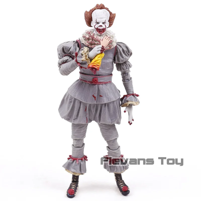 NECA фильм ужасов Стивен Кинг это Pennywise Джокер клоун классический канализационная сцена Pennywise набор аксессуаров ПВХ фигурка игрушка