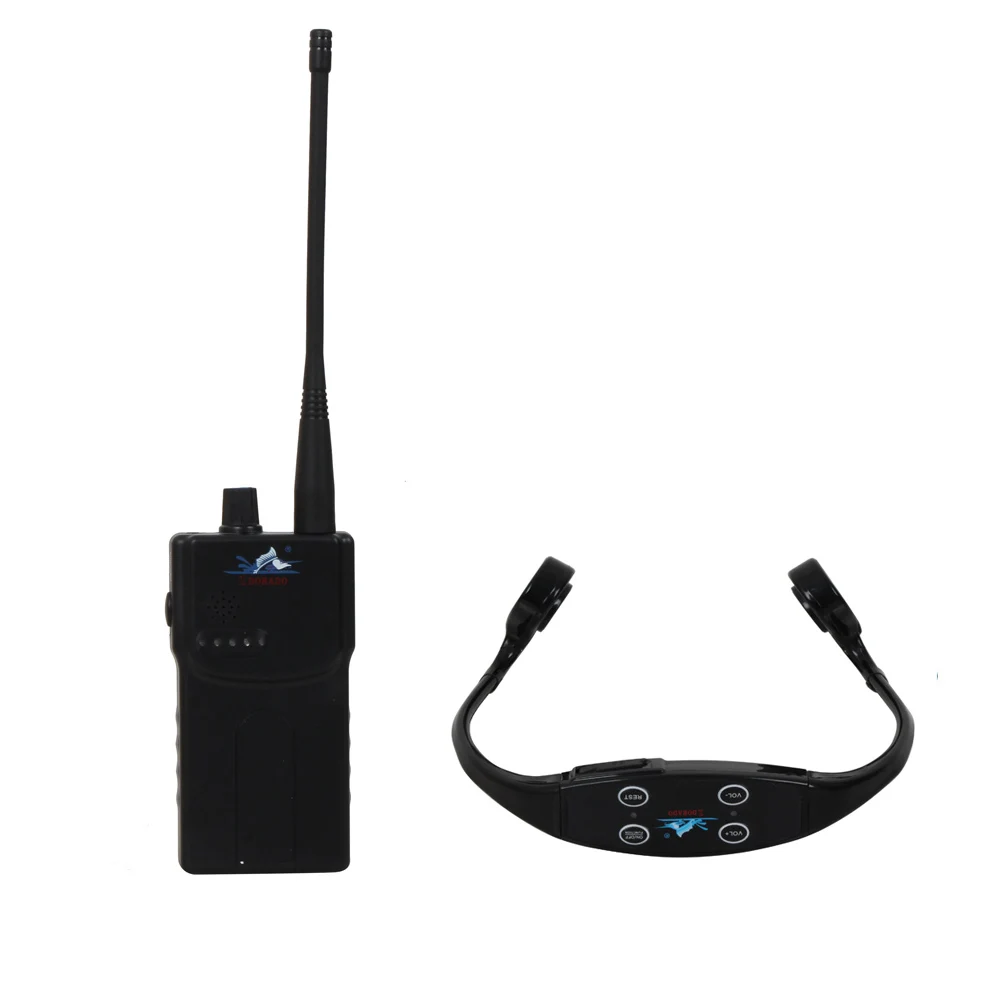 Передающая система водонепроницаемый костной проводимости приемник с 1 Walkie Talkie +