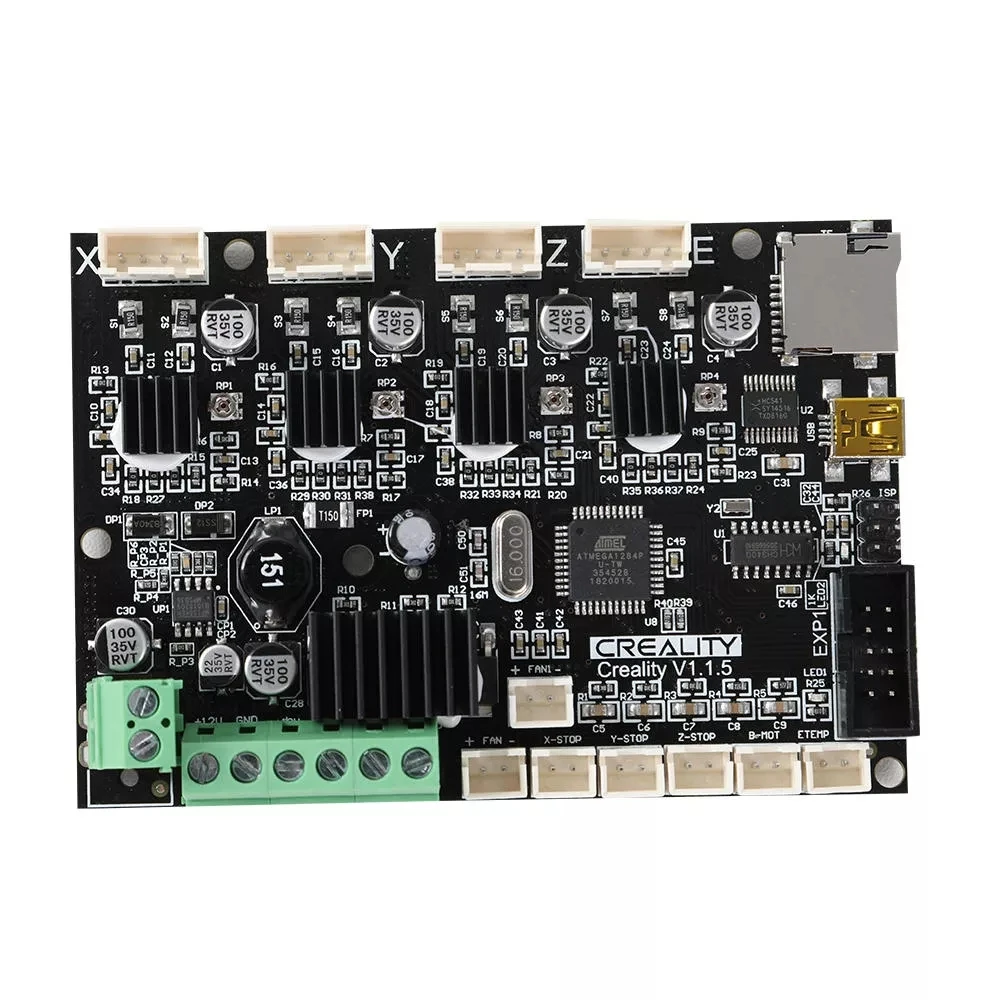 Материнская плата 24V TMC2208 драйвер Silent RAMPS 1 4 LCD 12864 Дисплей обновление для Creality 3D Ender