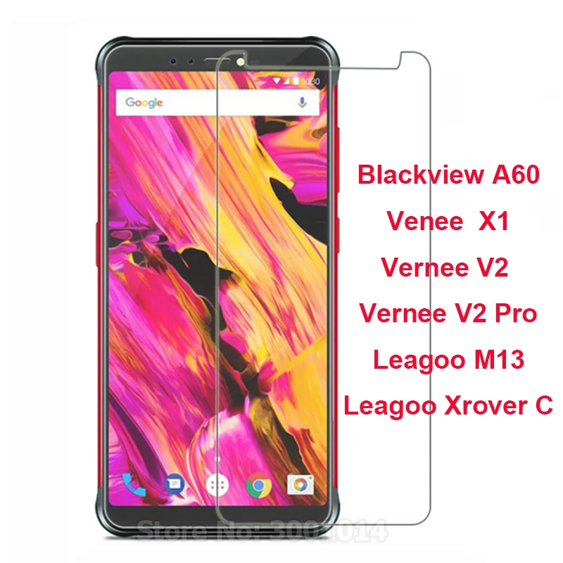 Закаленное стекло Venee X1 V2 Pro для Leagoo M13 Защитная пленка смартфонов чехол Blackview A60