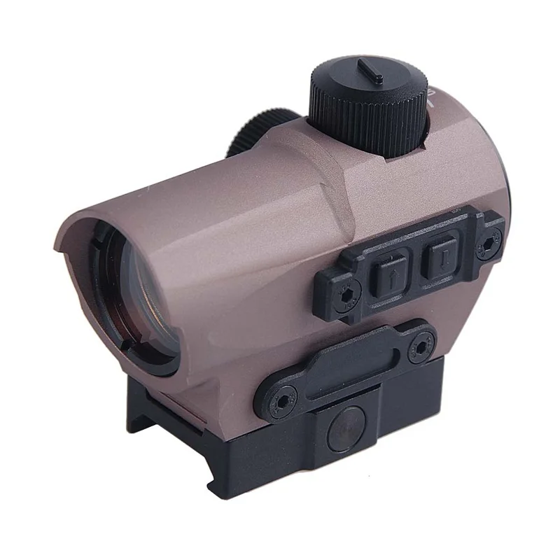 Tactical 1.5 MOA QD Red Dot Sight with Riser Mount 10 Brightness Settings fit Picatinny Rail for Hunting Airsoft (20)