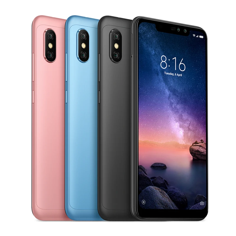Xiaomi Redmi Note 6 Pro 3 ГБ 32 глобальная версия Snapdragon 636 мобильный телефон 26 &quotполный экран