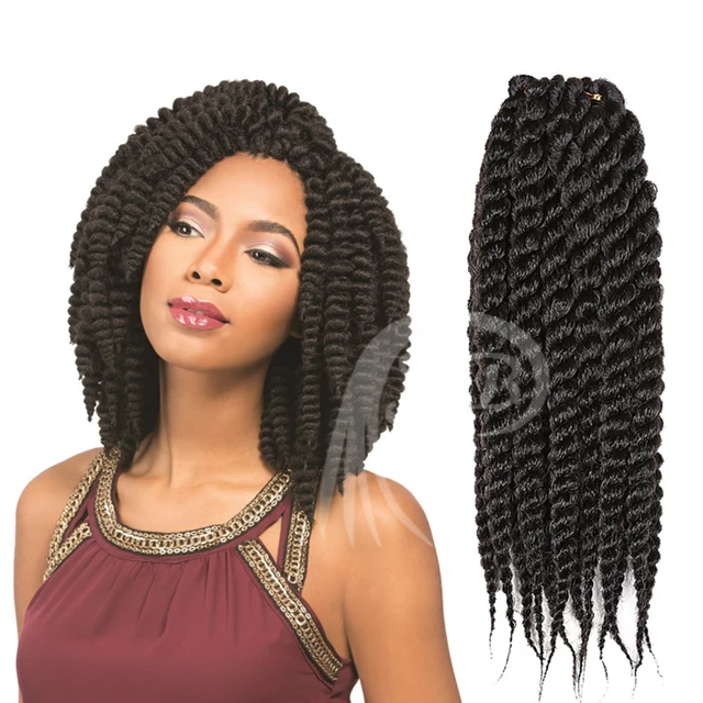Synthetic X-pression Curly Crochet Braids Hair 14-16 Curl...