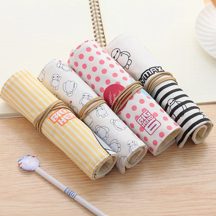 kids kawaii pencil case Cut canvas Pencil Bag for girls School creative pencil-case School Supplies gift