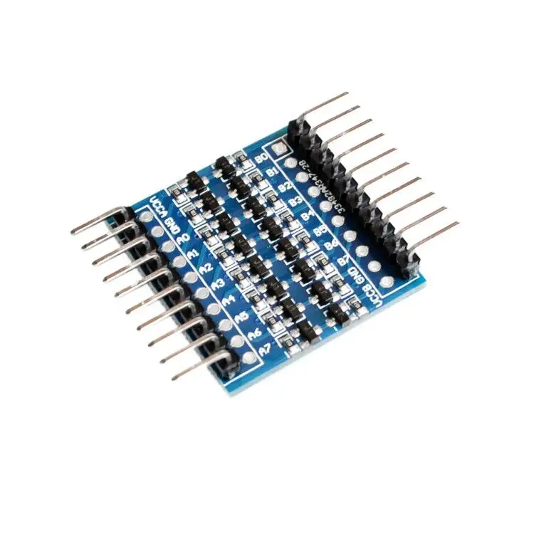 8 channel 3.3V-5V 5V-3.3V IIC UART SPI TTL Two-way curved needle level conversion module | Электронные компоненты и