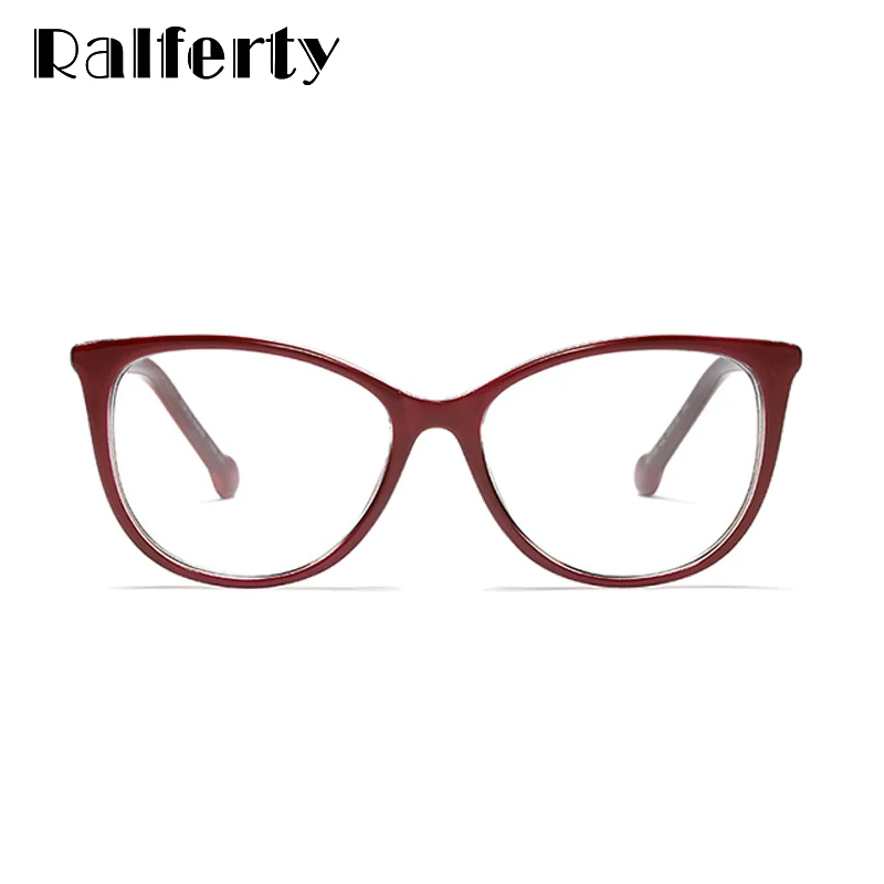 Ralferty винтажные очки прозрачные, оправа женские прозрачные очки Оптические очки от близорукости lunette de vue F95169