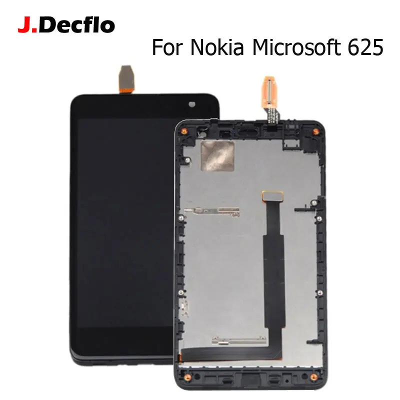 Для Nokia microsoft Lumia 625 ЖК дисплей + 100% проверенный сенсорный экран с рамкой дигитайзер