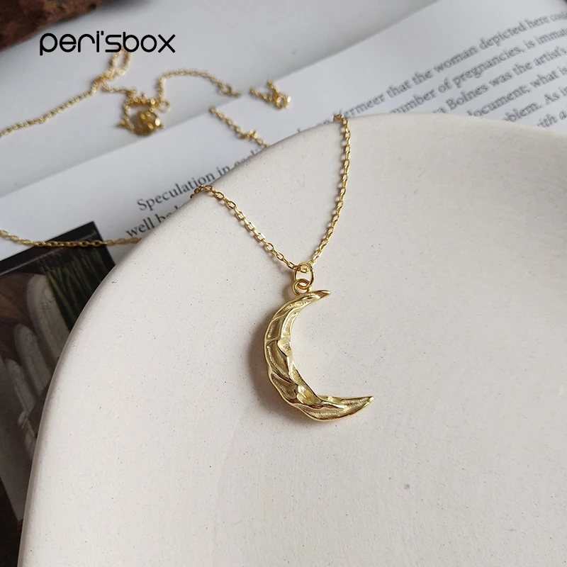 Simple Gold Necklace Gold Moon Necklace Crescent Choker Gold Layer Necklace Dainty Moon Choker Moon Choker