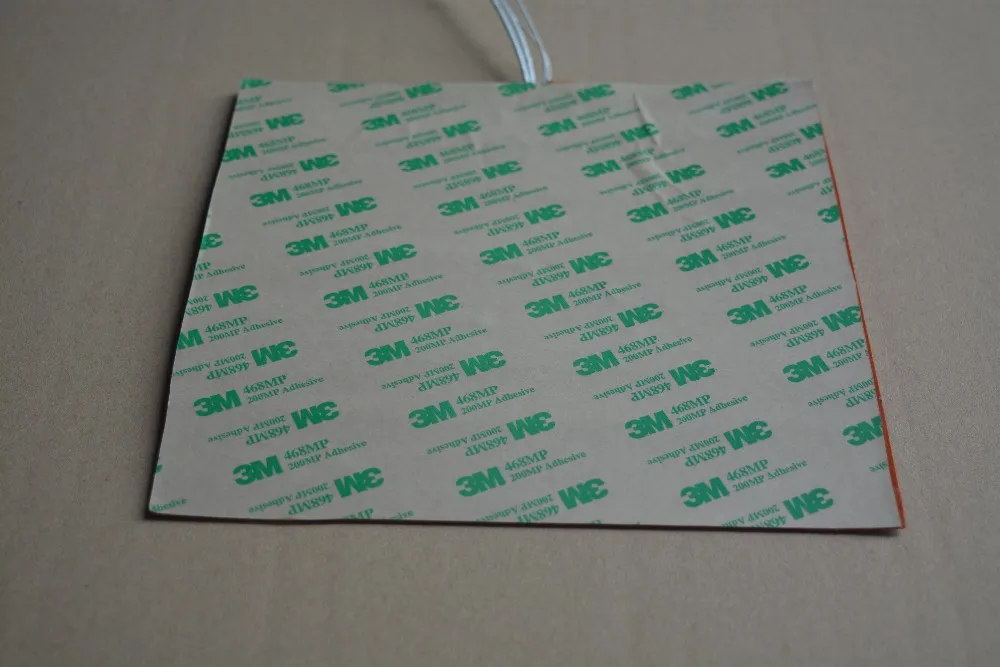 سيليكون لوحة التدفئة سخان 250 مللي متر x 250 مللي متر ل 3d طابعة الحرارة السرير 1 قطعة