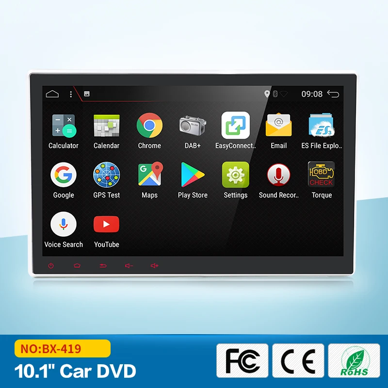 

10 Inch 2 din Android 7.1 Car DVD Multimedia player GPS+Wifi+Bluetooth+Radio+Quad Core+Capacitive Touch Screen+Audio