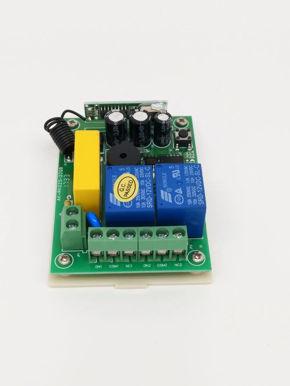 2017 AC220V 2CH RF Беспроводная система дистанционного управления teleswitch передатчик и 1