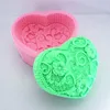 Moules à savon en silicone 3D sweet heart, pour fondant, gâteau au chocolat, pour la cuisine, décoration de gâteaux, Sugarcraft, FM177 ► Photo 3/3