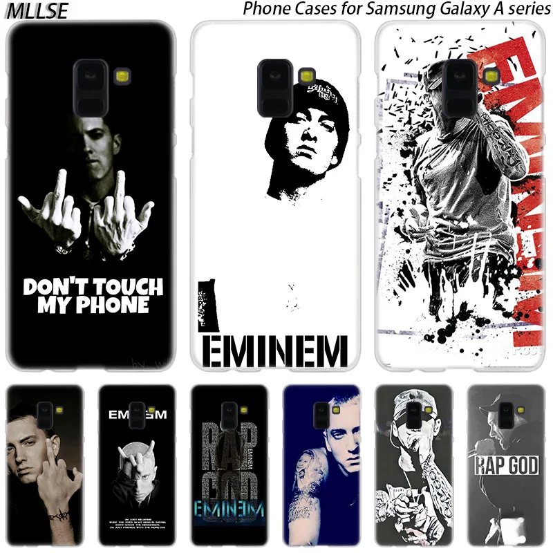 

MLLSE Hip Hop Rapper Eminem rap Hard Case for Samsung Galaxy A10 A20 A30 A40 A50 A70 A20E A2 CORE M10 M20 M30 Hot Fashion Cover