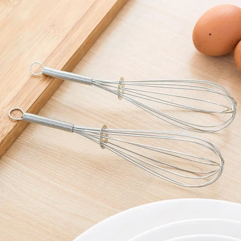 Mini Handle Egg Beater Cooking Mixture Encryption Overstriking Whisk
