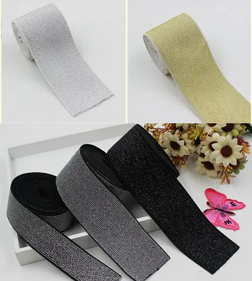 

3 meters/lot Baby Fashion Accessories Webbing Ribbon Latex Elastic Band Crony Hands DIY Headband Elastic Bias Binding Tapes