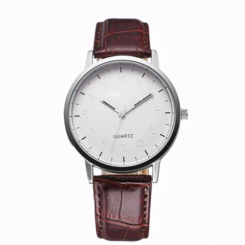 

Women Casual Checkers Faux Leather Quartz Analog Wrist Watch Female girlfriend woman dress watch