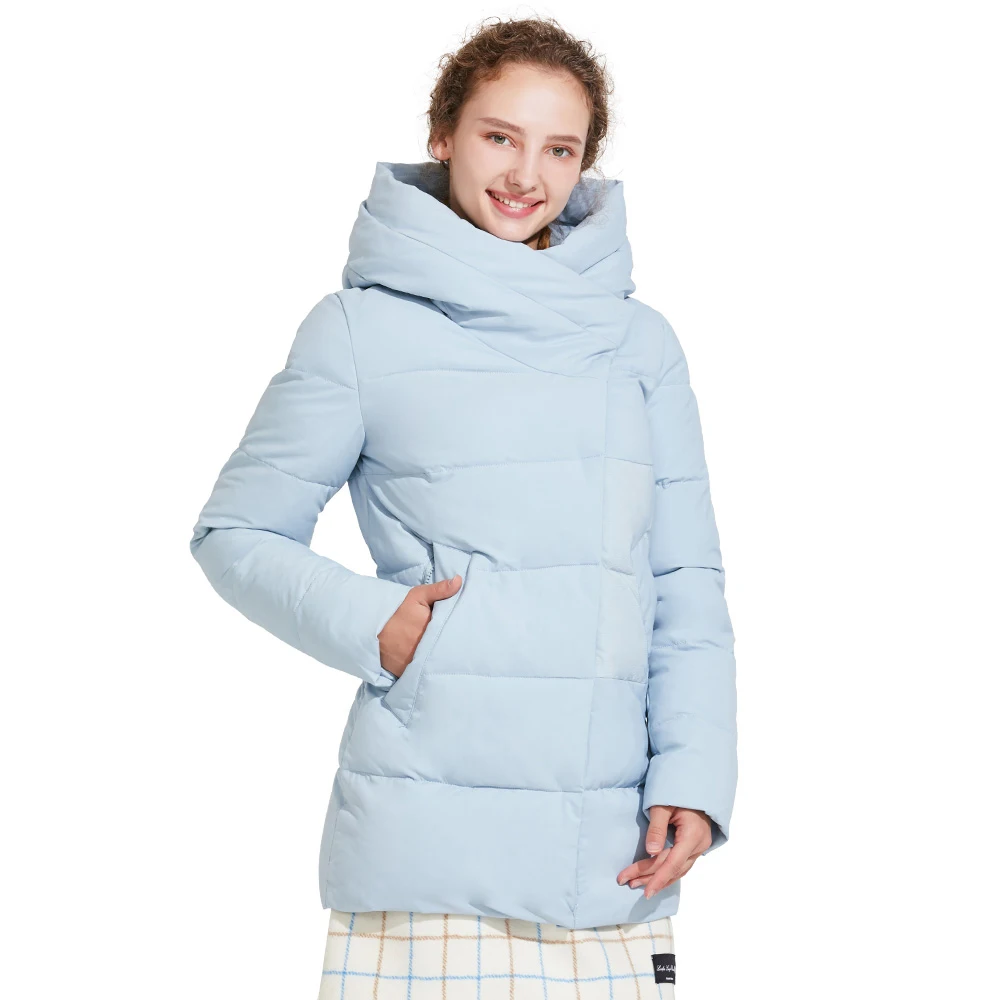 Короткая куртка ICEbear 17G6508D|thick coat|designer parkawinter jacket women |