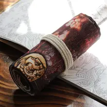 Хлопковый рулон карандашей кайма для штор 36/46/72 Отверстия пера оттенок винтажные монеты 1112-6