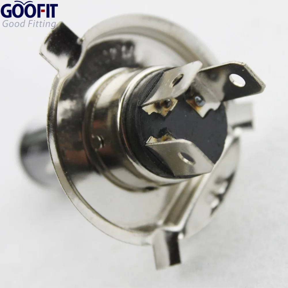 GOOFIT H4 Фары 12v 35 w/35 w для мотоцикла скутера Autobike Go Kart вездеходы J067 014|bulb 5000k|bulb ballastbulb