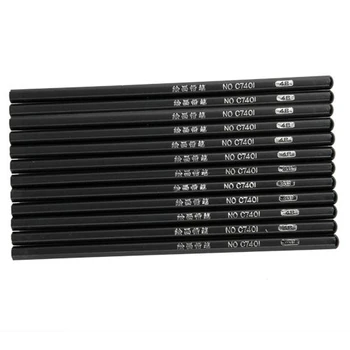 

12 X Drawing PENS PENCILS COPYING BLACK TATTOO
