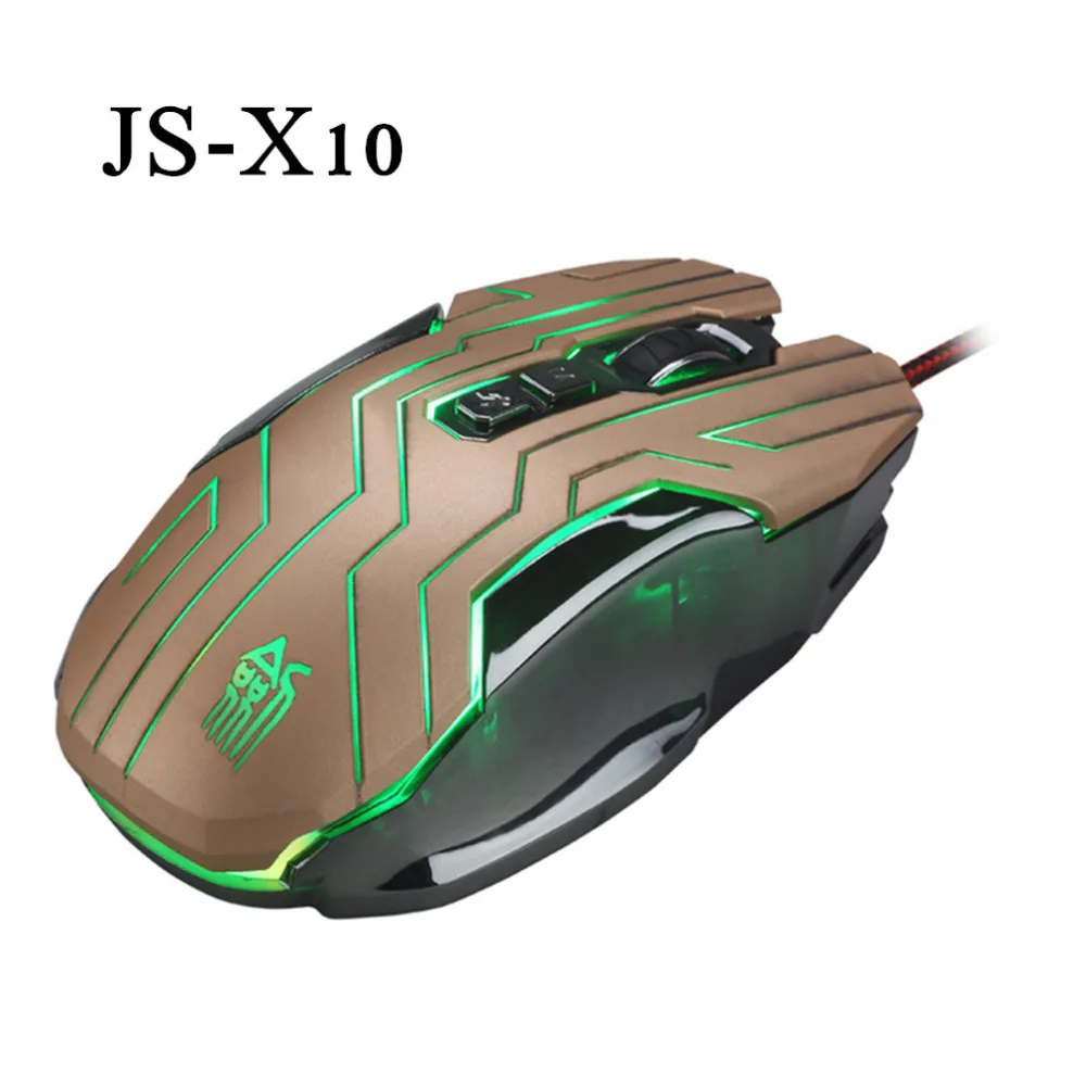 js x10 8 buttons 3200dpi led optical professional usb wired gaming mouse for pc js x10 8 buttons 3200dpi led optical professional usb wired gaming mouse for pc