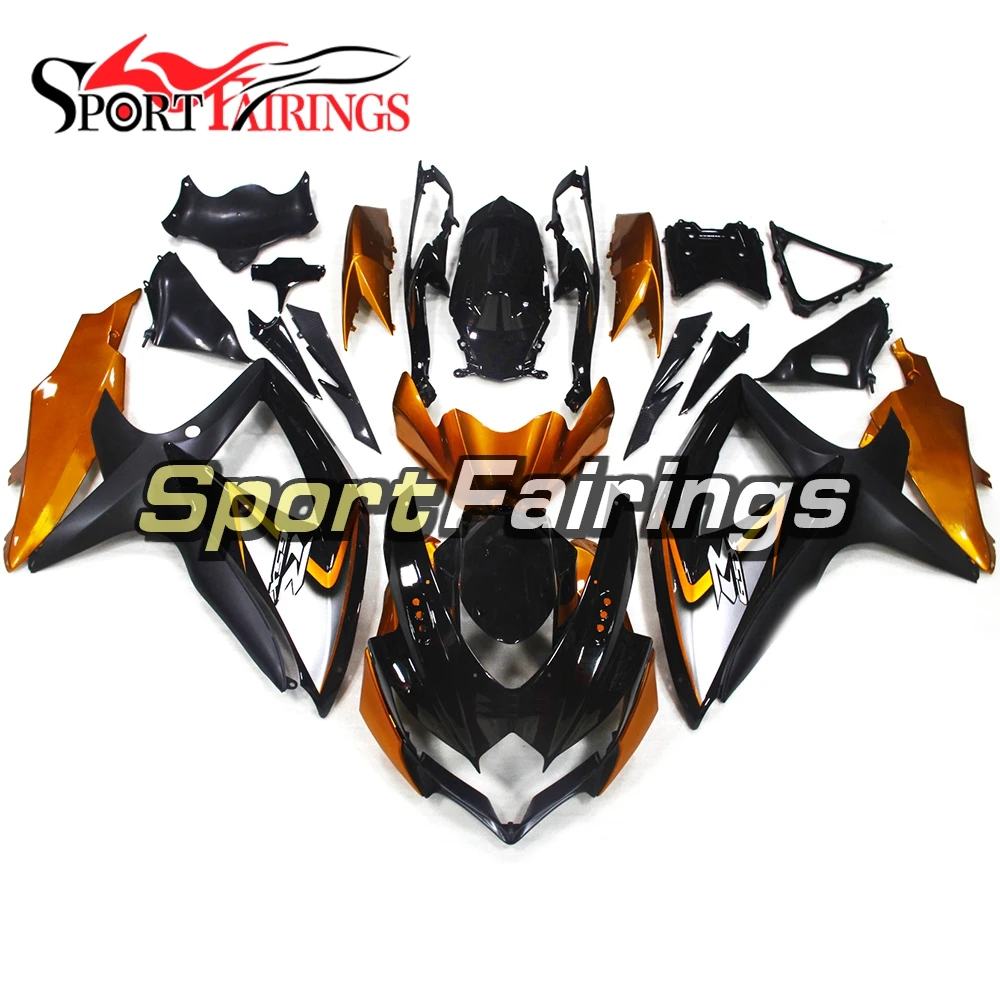 Rear Tail Long Side Fairing For Suzuki GSXR600//750 2008-2010 K8 ABS 2009 Black