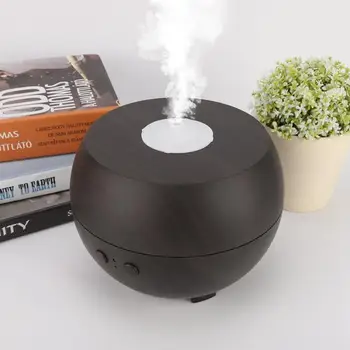 

Ultrasonic Air Humidifier USB Aroma Diffuser Wood Grain LED Night Light Electric Essential Oil Diffuser Air Purifier Mist Hot