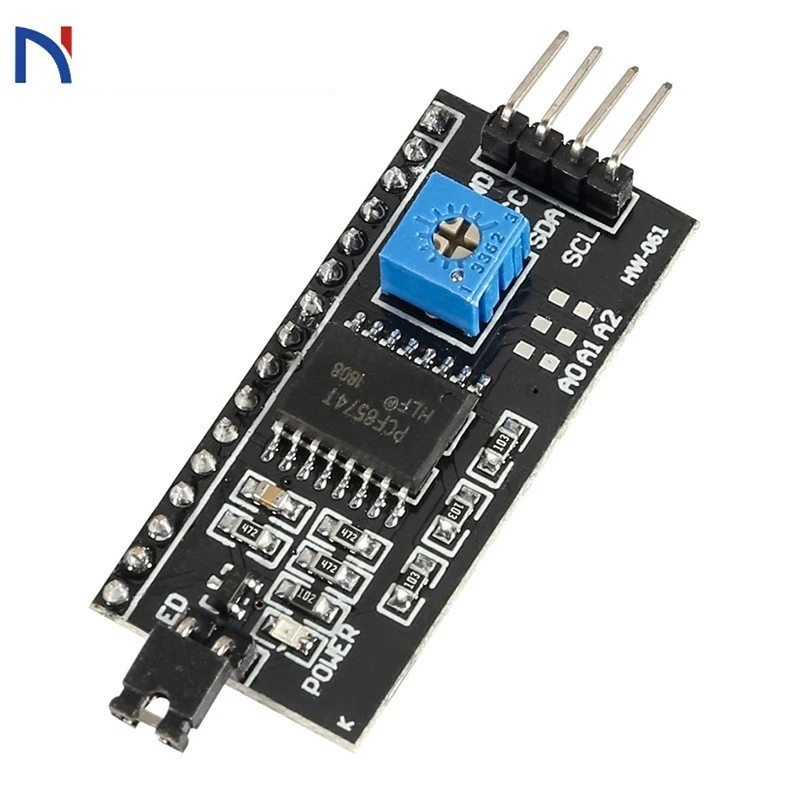 Плата адаптера для ЖК дисплея PCF8574T PCF8574 IIC/I2C/интерфейс LCD 1602 2004 Arduino|Соединители| |
