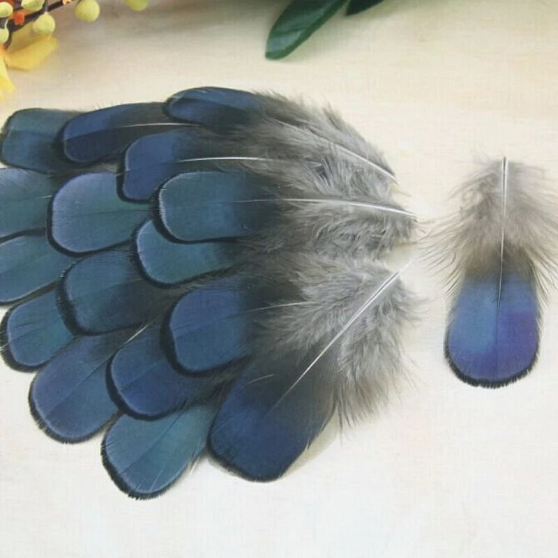

50 шт./лот костюмы из натурального пера фазана, шапка для танвечерние ринки, свадьбы, декоративные материалы 4-10 см
