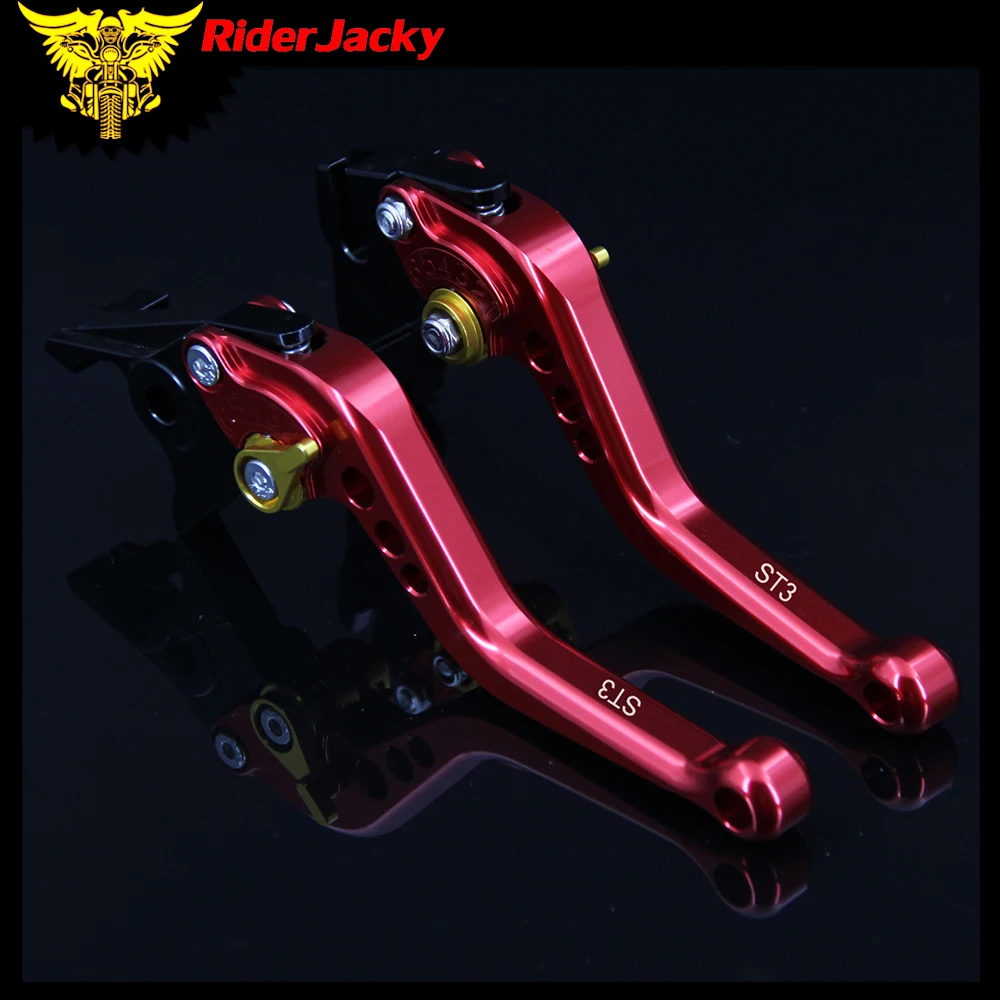 RiderJacky Аксессуары для мотоциклов Короткие сцепные рычаги для Ducati ST3/S/ABS 2003-2007 2004 2005 2006