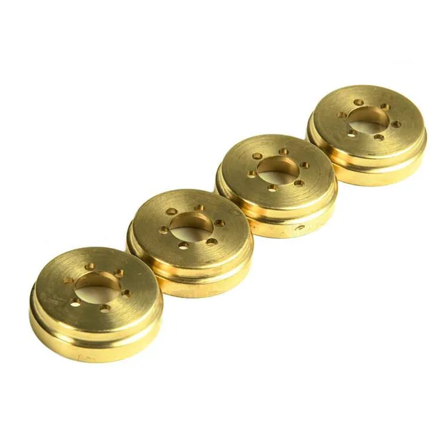 Cheap Free Shipping 4PCS 1:10 RC Rock Crawler Truck Wheel Hub Counterweight VP2.2/1.9" Wheel Hub Copper Weight 13*38mm