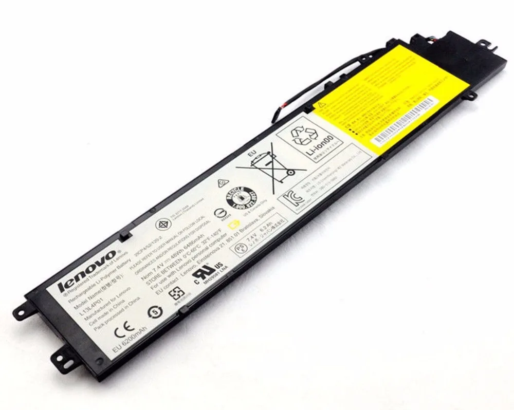 Новый оригинальный аккумулятор для ноутбука LENOVO Y40-70 Y40 series 7 4 V 48Wh | Компьютеры и