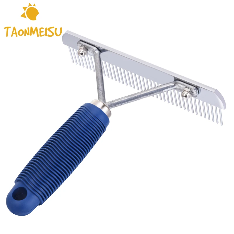 Stainless Steel Pet Comb Tangle Free Fur Brittle Hair Remover for Large