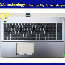 Wellendorff / верхний чехол для Asus X550 X550C 15," Упор для рук верхняя крышка в сборе с американской клавиатурой, серый